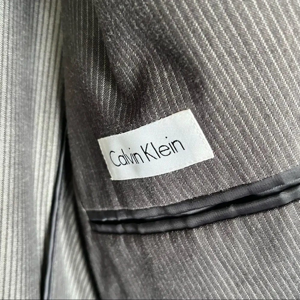 Calvin Klein sports coat blazer size small 38R  dark grey